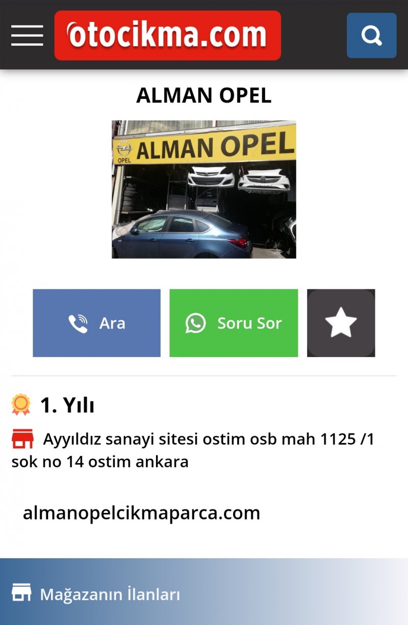 Firmamız otocikma.com üyesidir